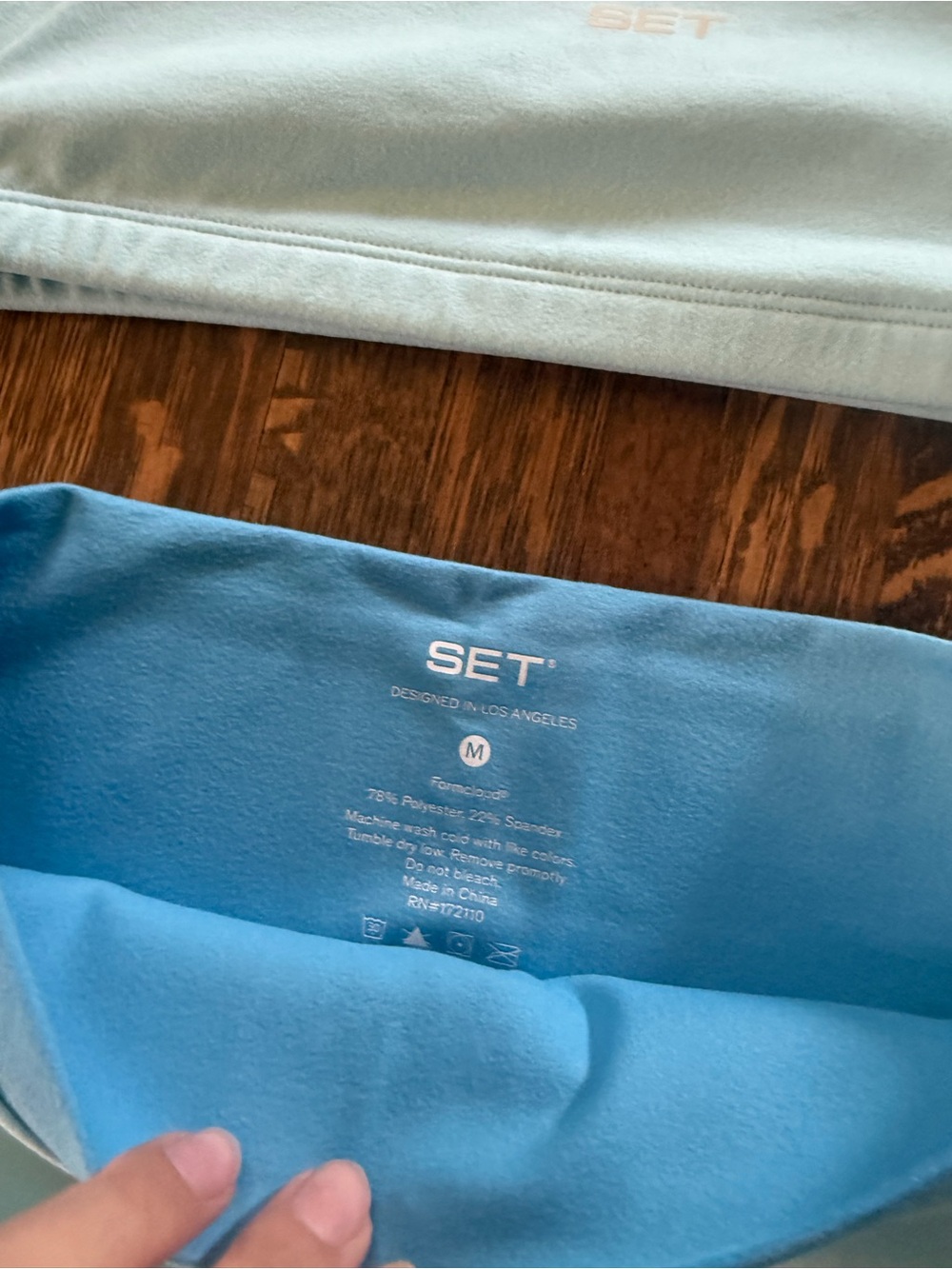 SET Active Bra and Shorts in Reef - Picture 3 of 5